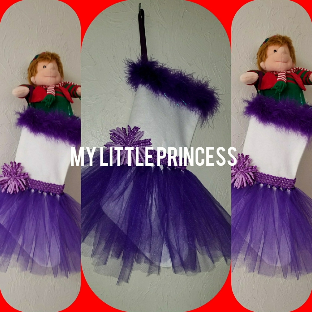 COSTUM CHRISTMAS STOCKINGS. FOR MY LITTLE  PRINCES